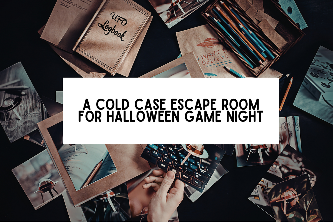 A Cold Case Escape Room for Halloween Game Night