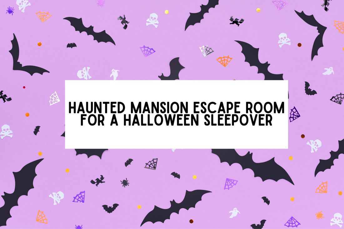 A Haunted Mansion Escape Room for a Halloween Sleepover