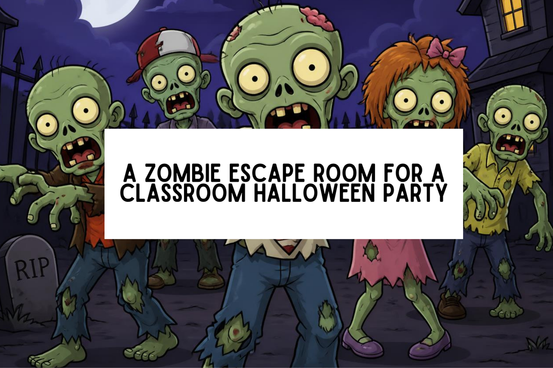 A Zombie Escape Room for a Classroom Halloween Party
