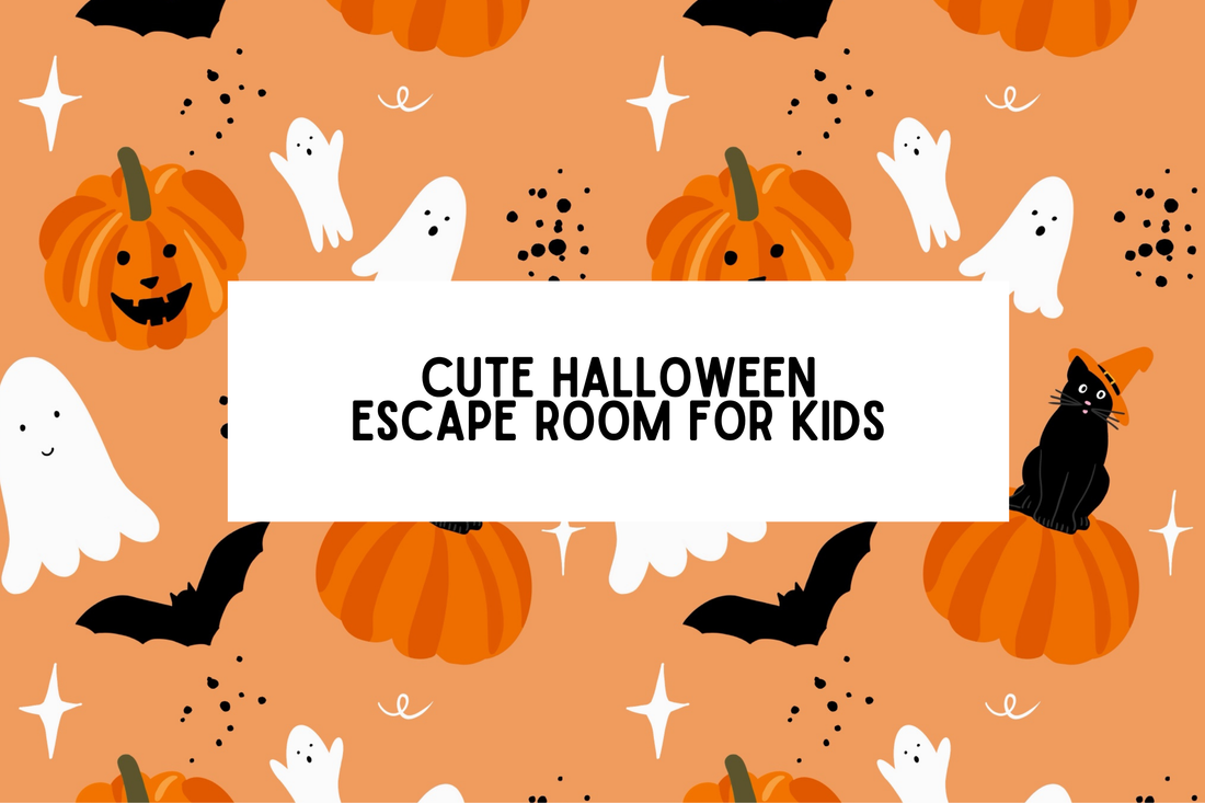 Cute Halloween Escape Room for Kids Ages 6–9