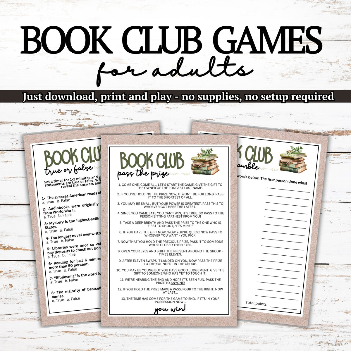 Book Club MEGA Bundle (16 Games)