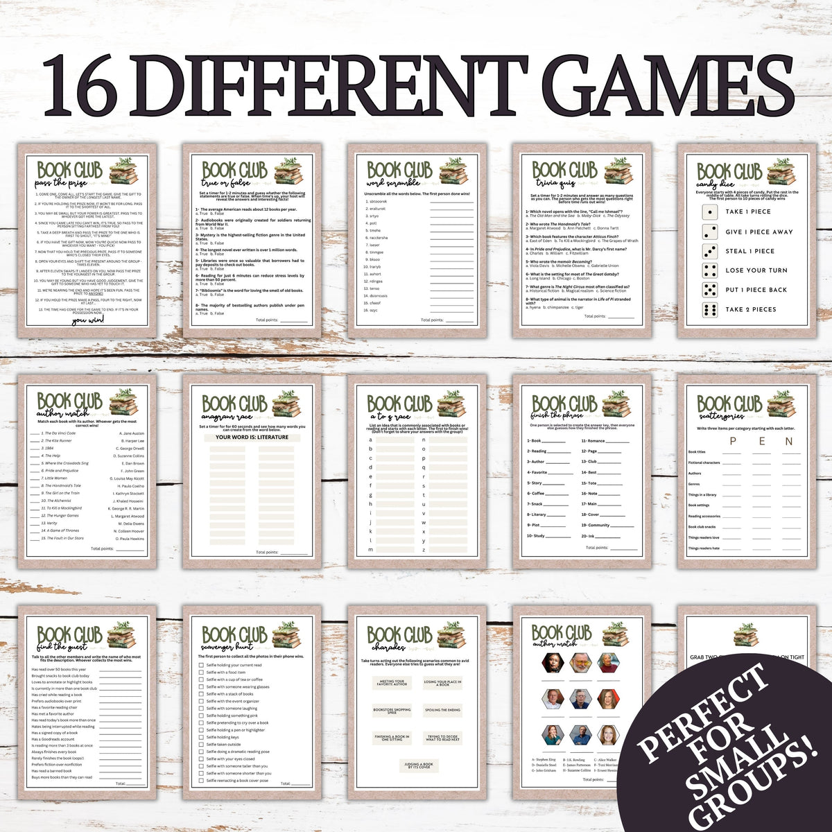 Book Club MEGA Bundle (16 Games)